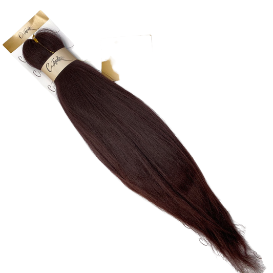 PRE STRETCHED HAIR - 20 inch - 75 gram.- #99J - Cjadesshop